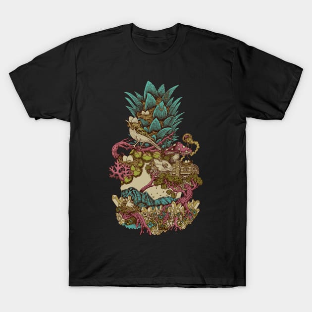 Tropical valley T-Shirt by Nasitama